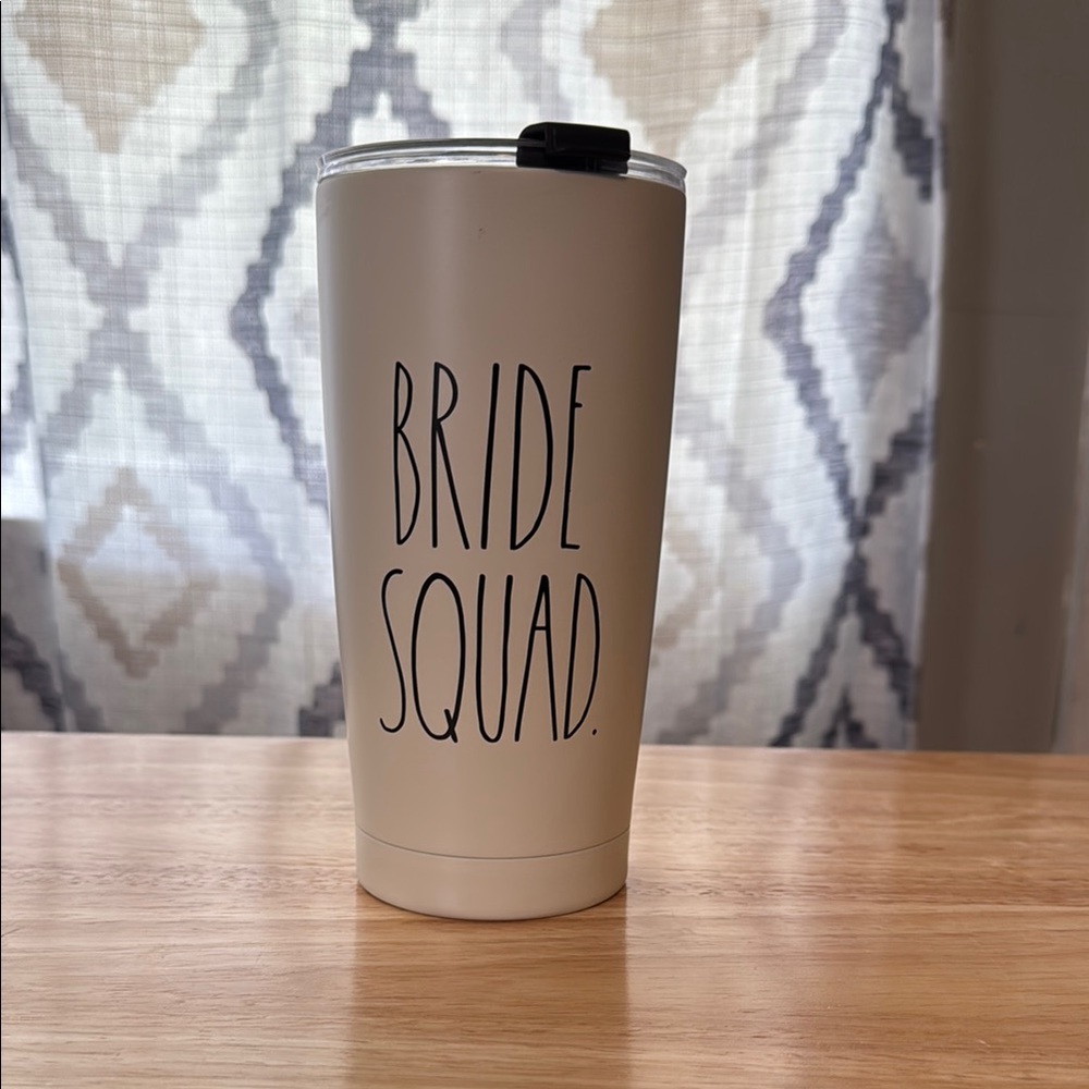 Rae Dunn Bride Squad Tumbler - White NEW!